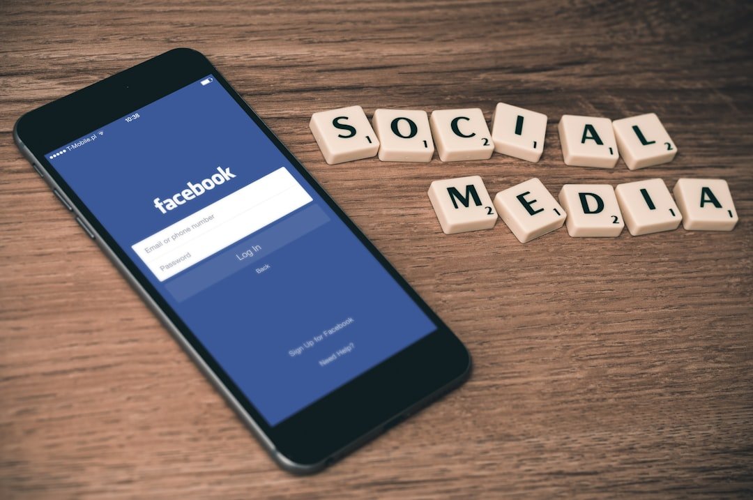 Space Gray Iphone 6 With Facebook Log In Display Near Social Media Scrabble Tiles Dfmmzzi3rmg